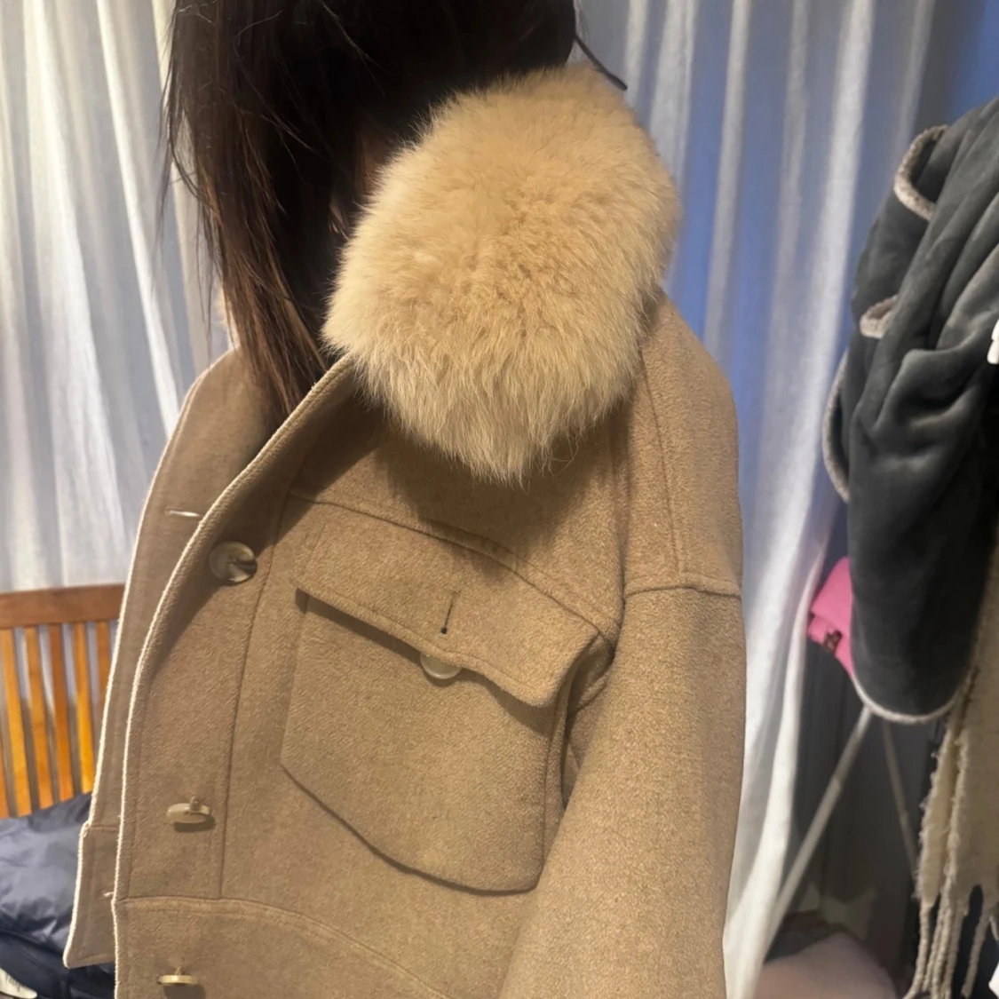 Beige Meotine jacka - 1