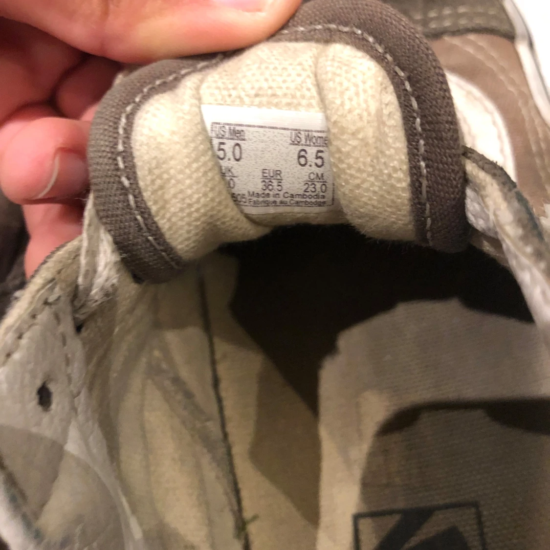 Gråa Vans Old Skool sneakers - 3