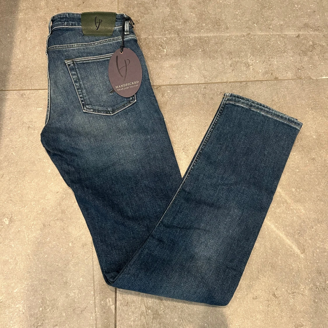 Blå jeans från Handpicked - 2
