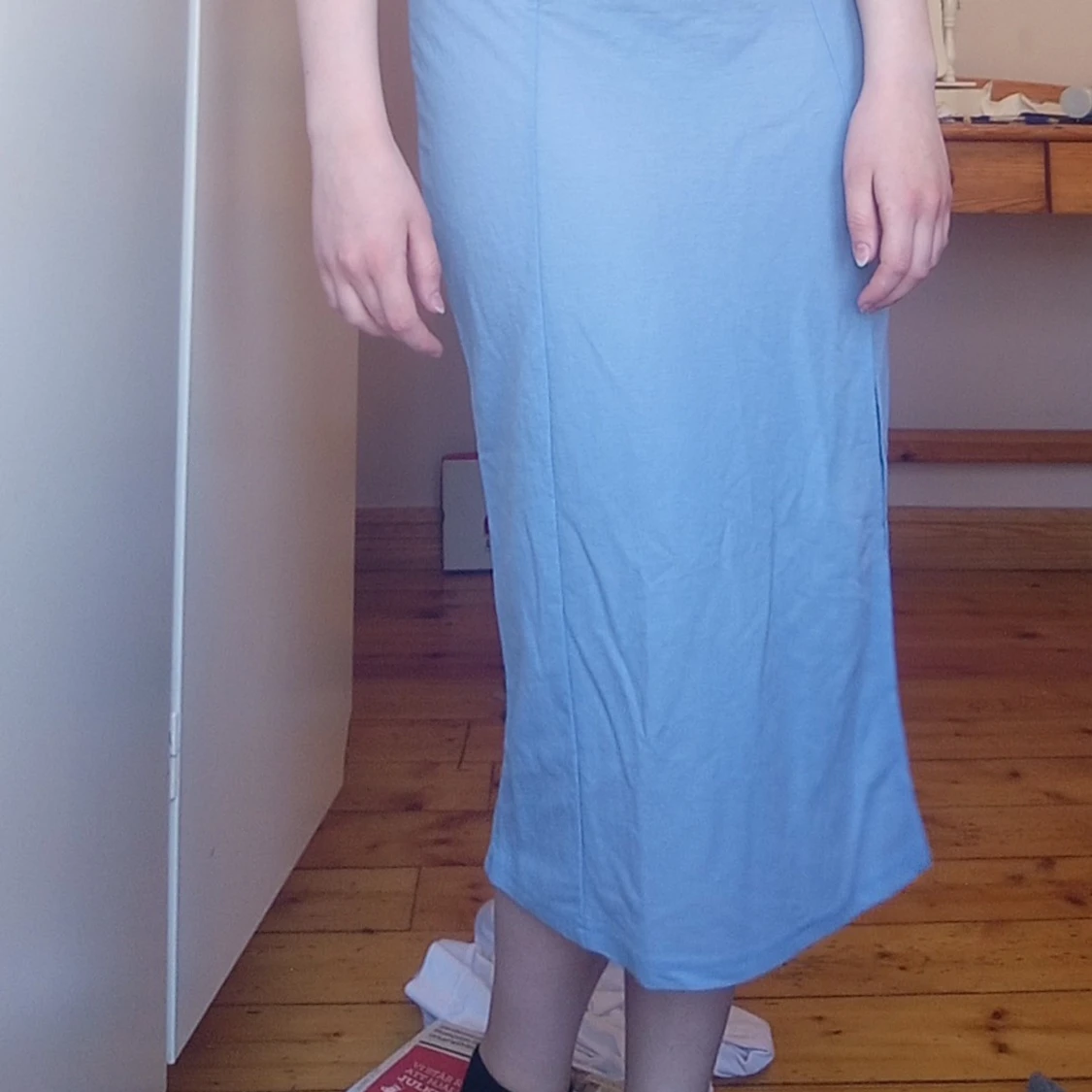 Ljusblå klänning - 1