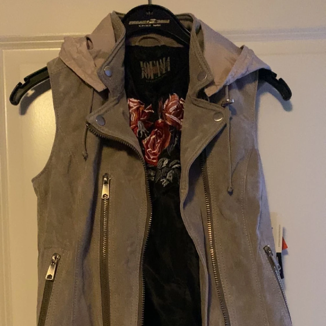 Väst i äkta mocka - 90