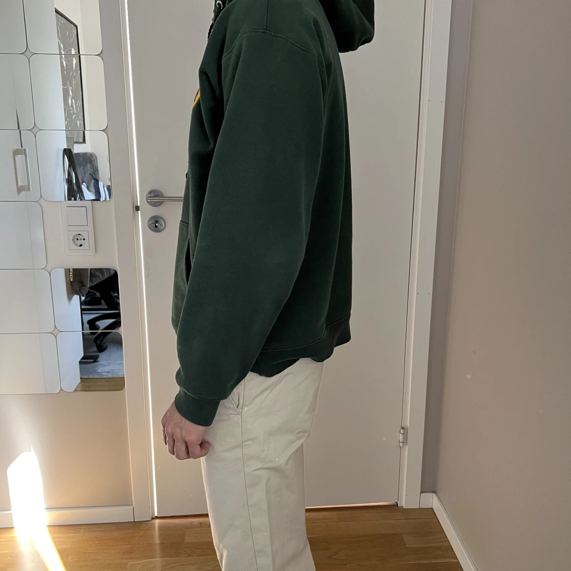 Thrasher hoodie grön - 90