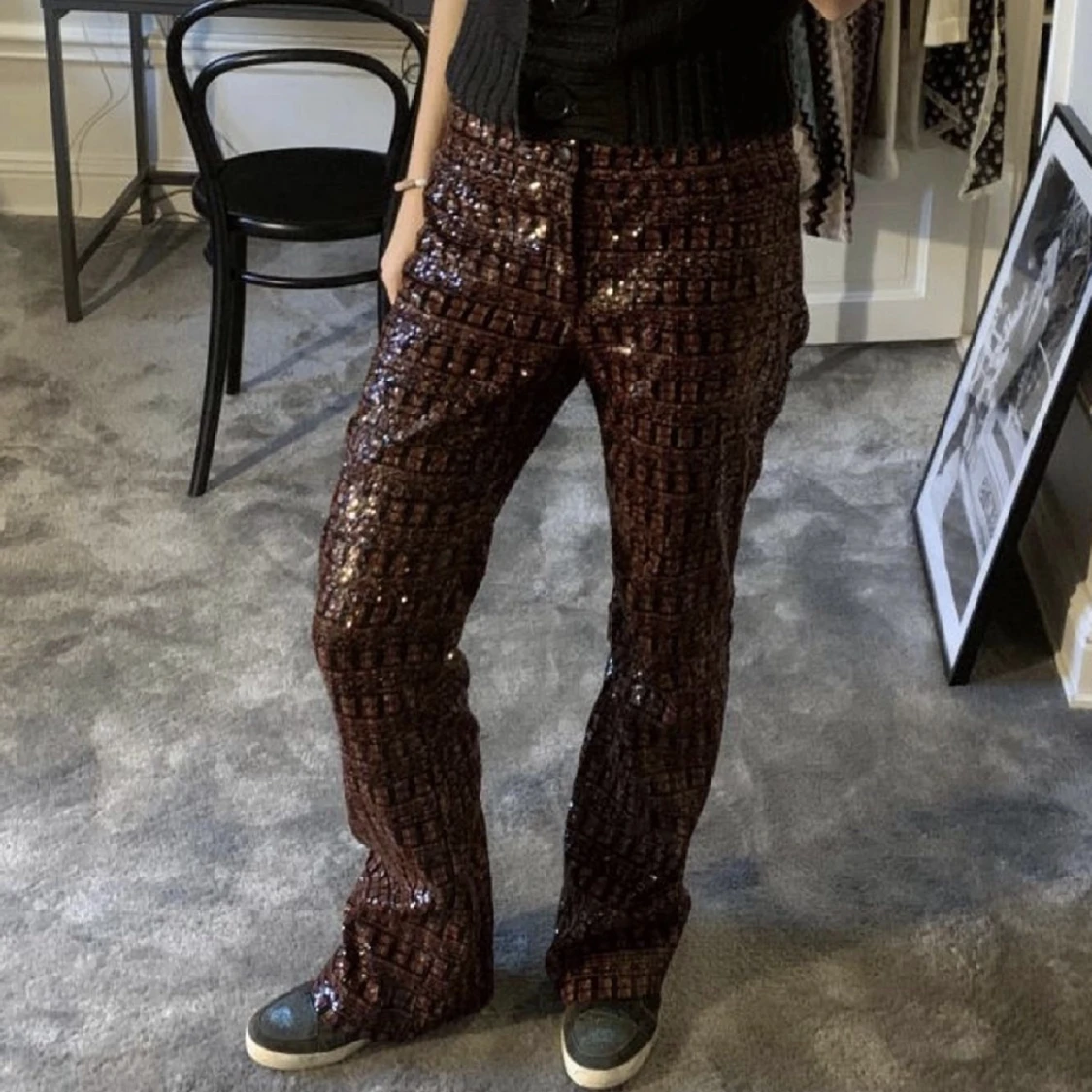 Zaras slutsålda glitterbyxor - 90