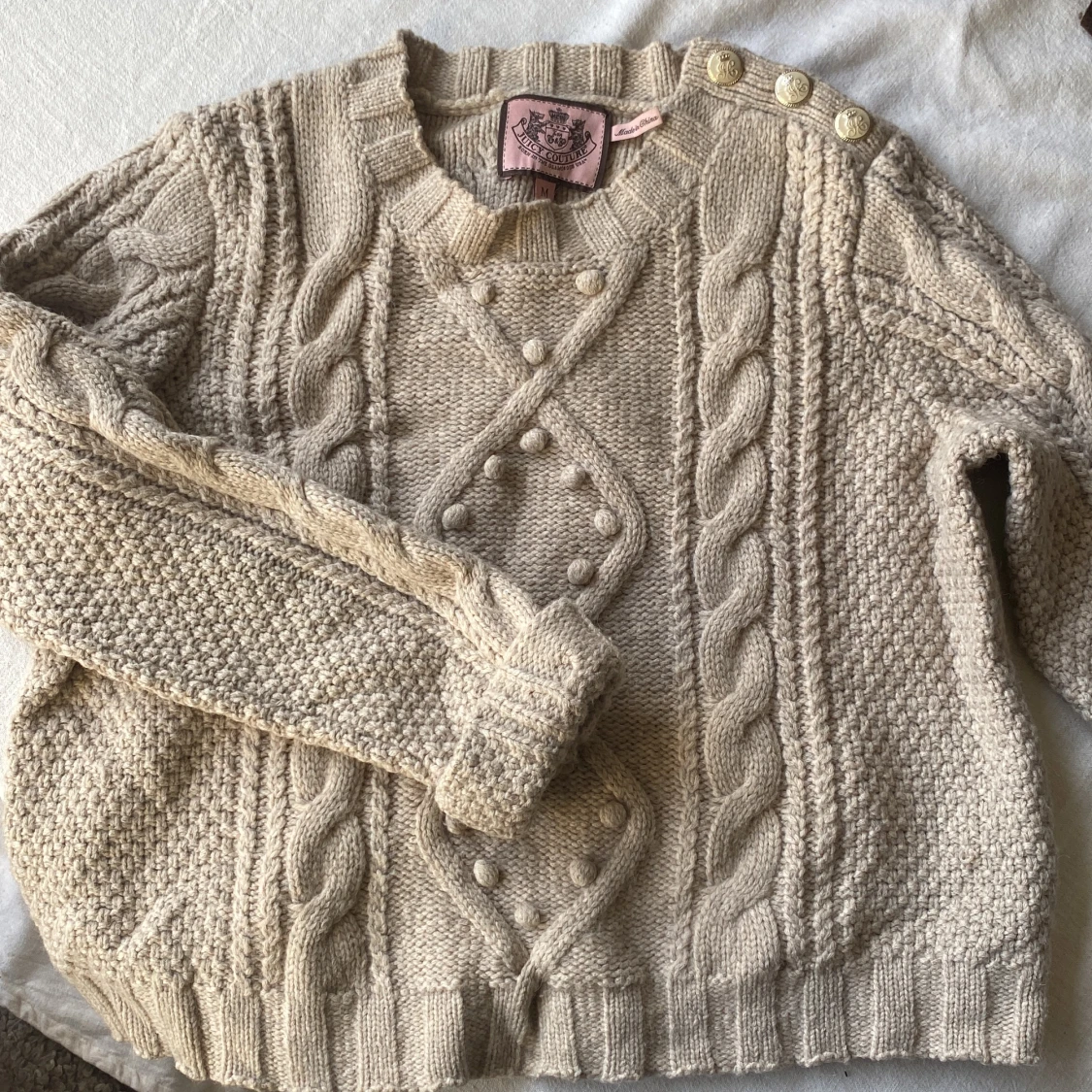 Stickad tröja ifrån juicy couture