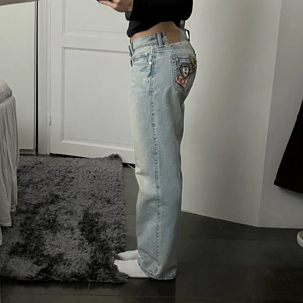 Sjukt snygga lågmidjade jeans.. Jeans & Byxor.