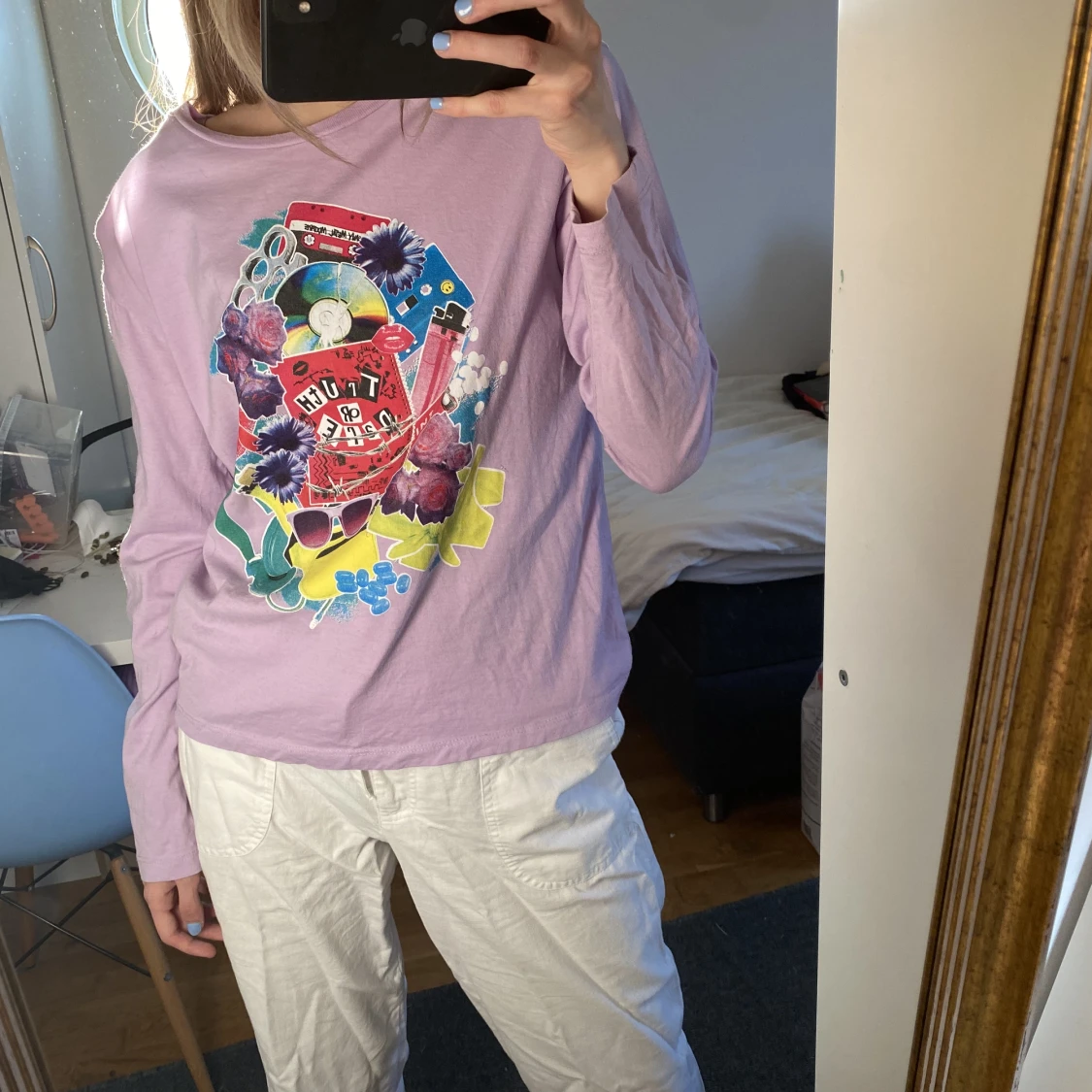 Lila cool topp💘 - 90