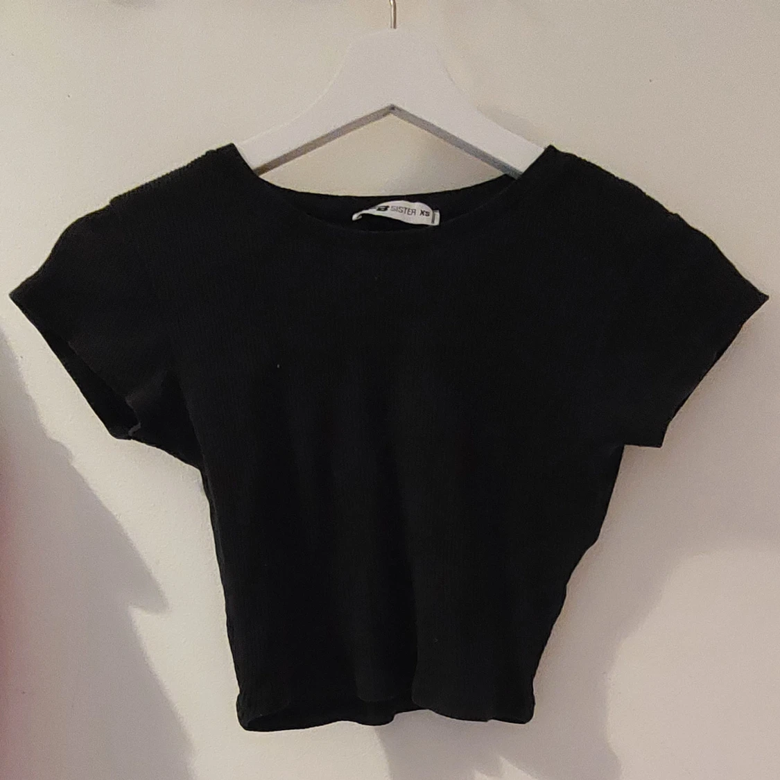 Svart croptop