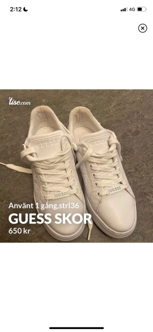 Guess skor - Storlek 36 men är stora i storlek.