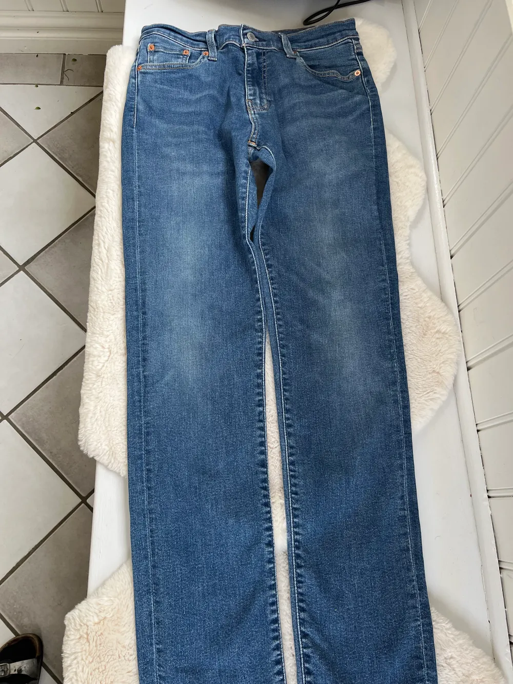 Blå jeans i fint skick. Modell 511. Storlek 30/34.. Jeans & Byxor.