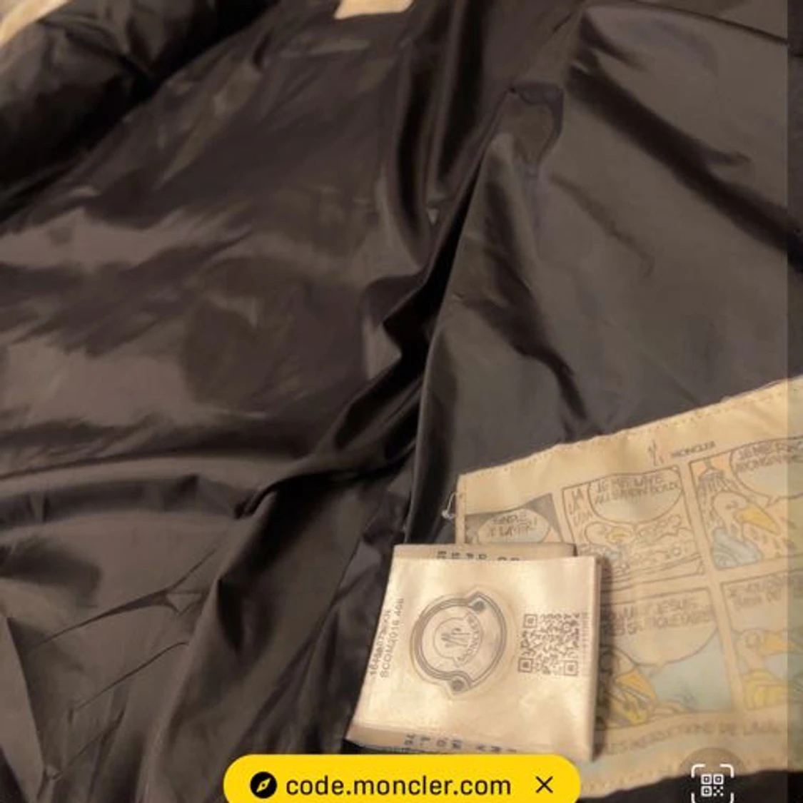 Moncler jacka storlek 1 (S) - 90