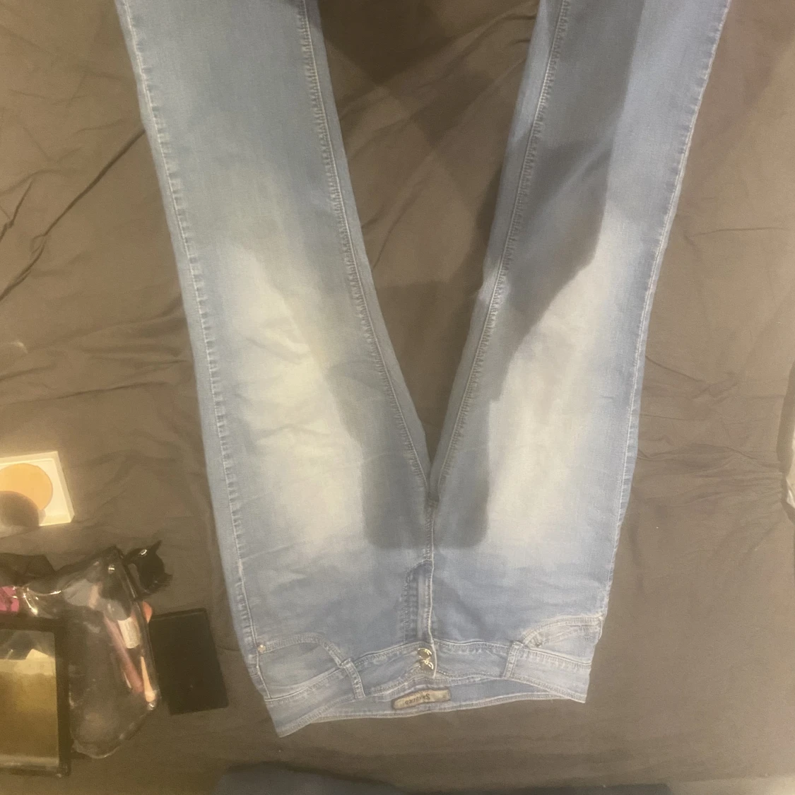 Lågmidjad jeans med bootcut 💕 - 90