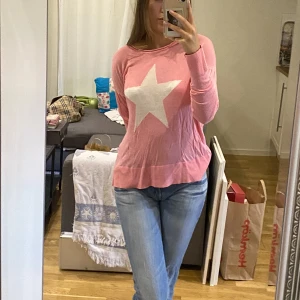 Stjärn tröja - SUPER SÖT rosa stjärn tröja💕