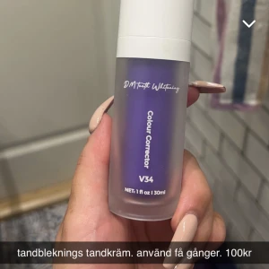 Tandblekning - allt står i bild