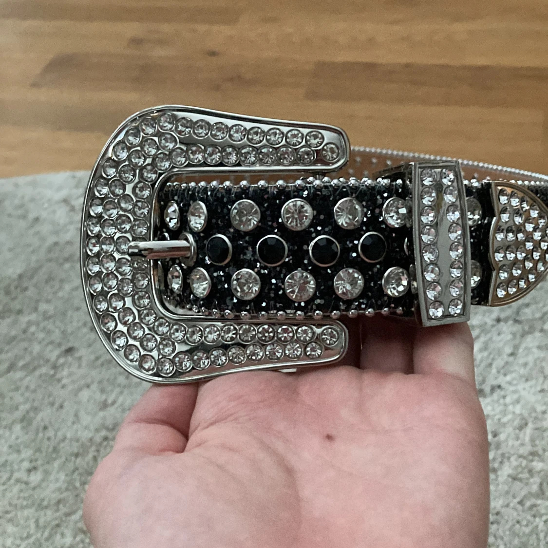 Rhinestone bälte