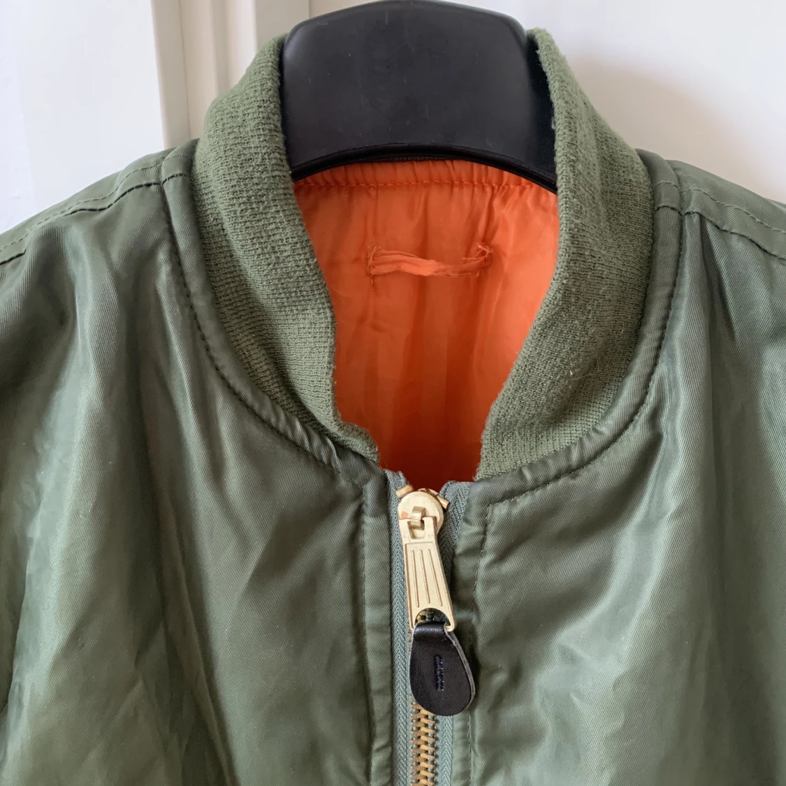 Grön bomberjacka  - 90
