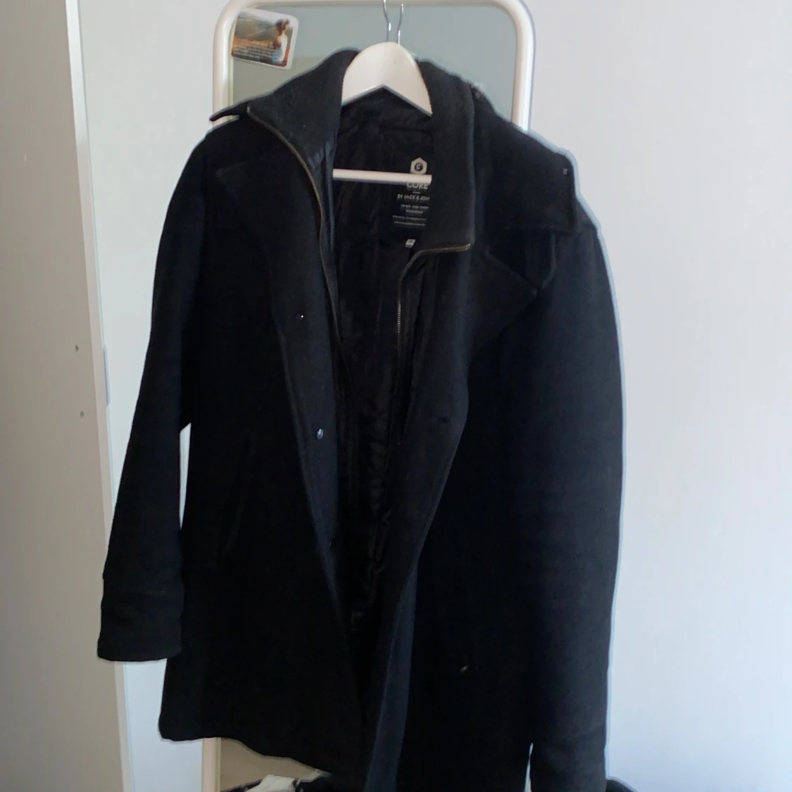 Vintage kappa med knappar och dragkedja - 90