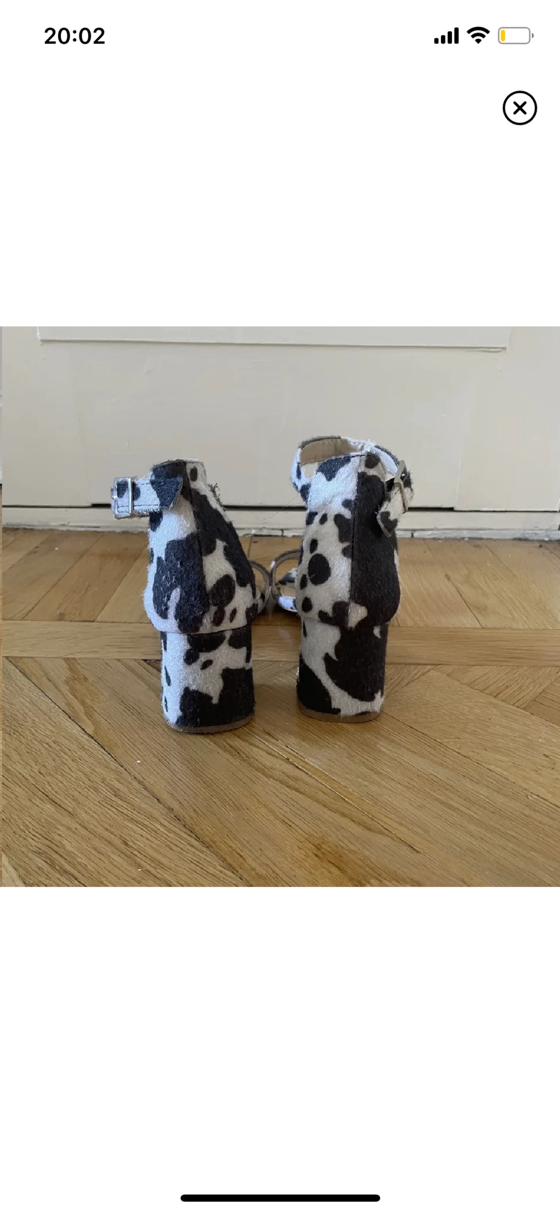 Komönstrade skor - 90