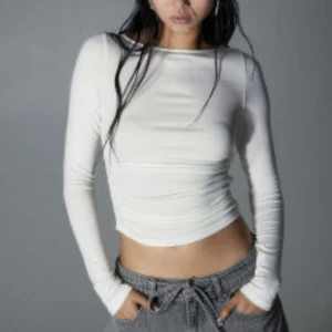 tröja  - vit tröja från hm 