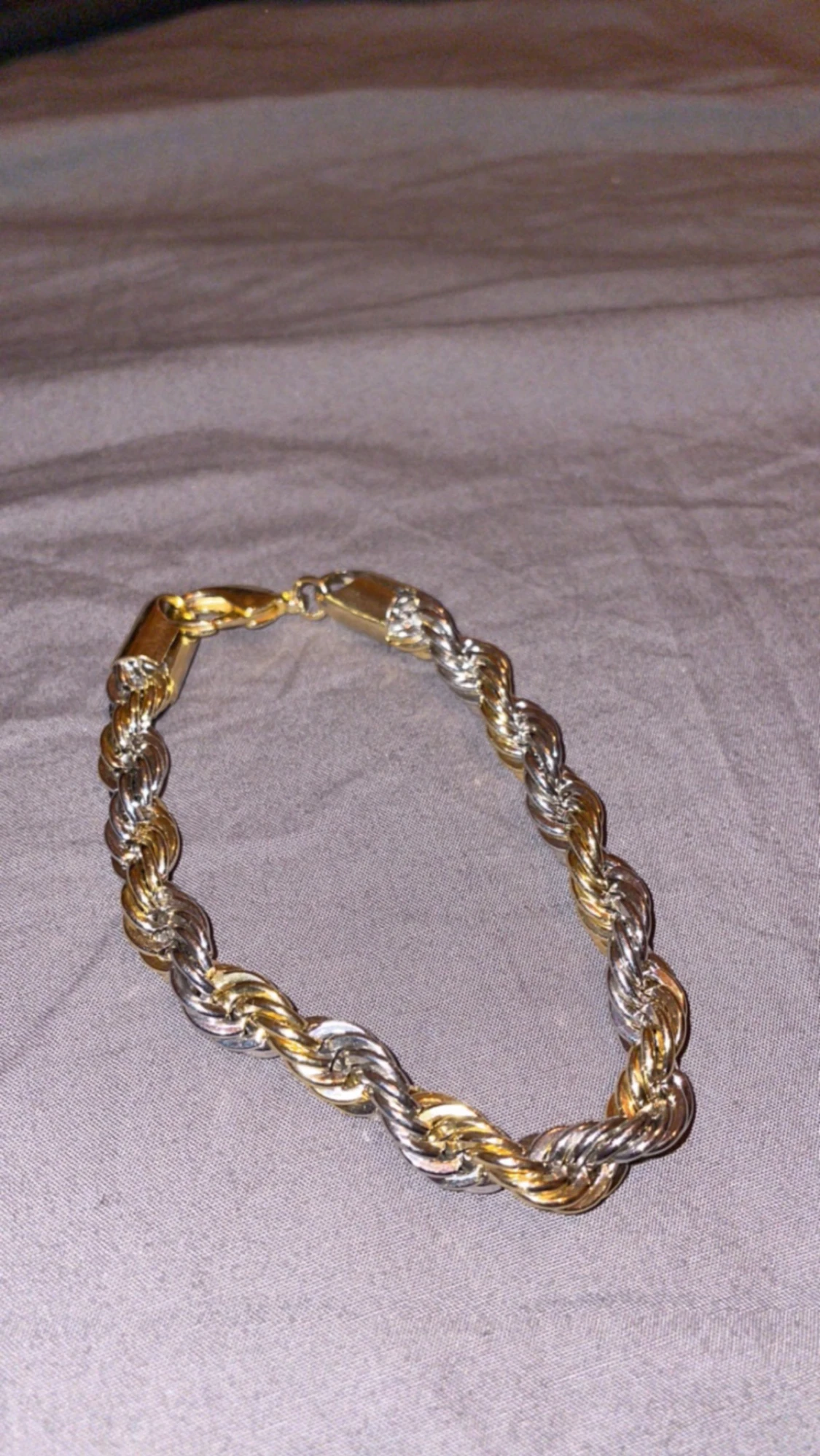 Silver guld cordell armband och halsband - 90
