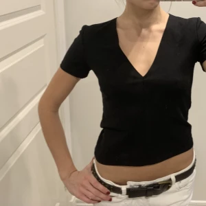 Zara topp - Säljer denna zara topp/t-shirt i bra skick☺️