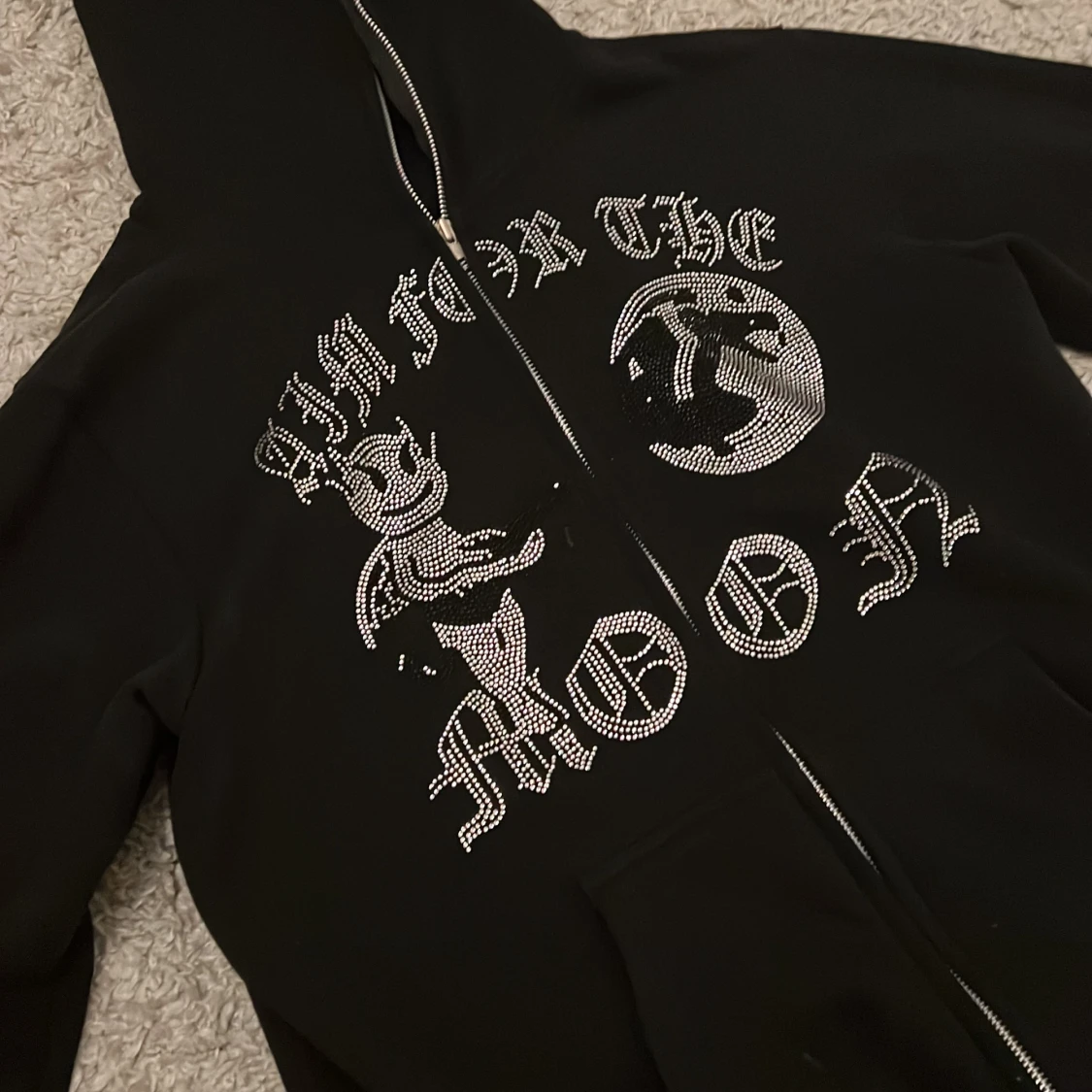 Aim for the moon zip hoodie  - 90