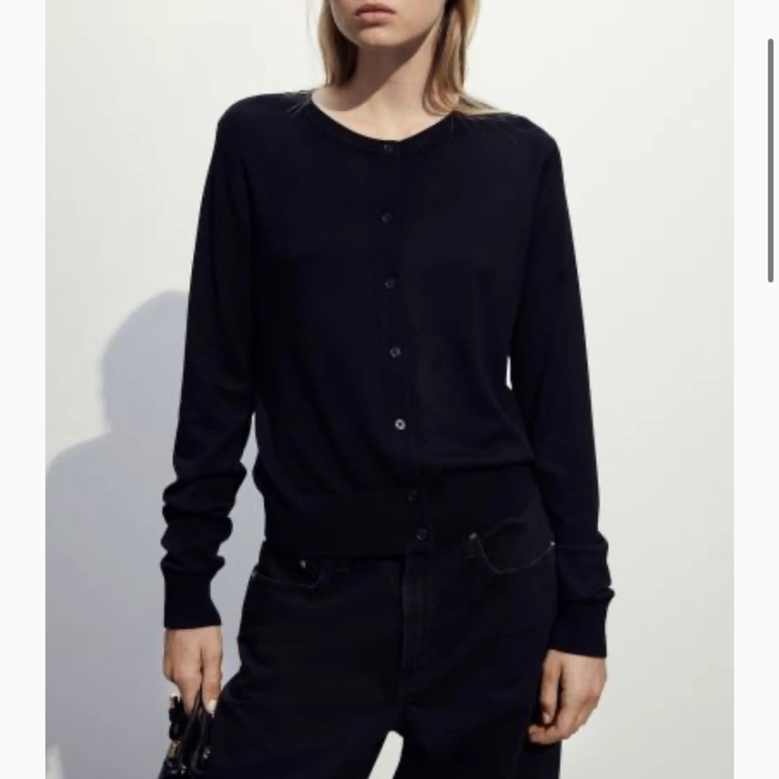 Finstickad kofta h&m - 91