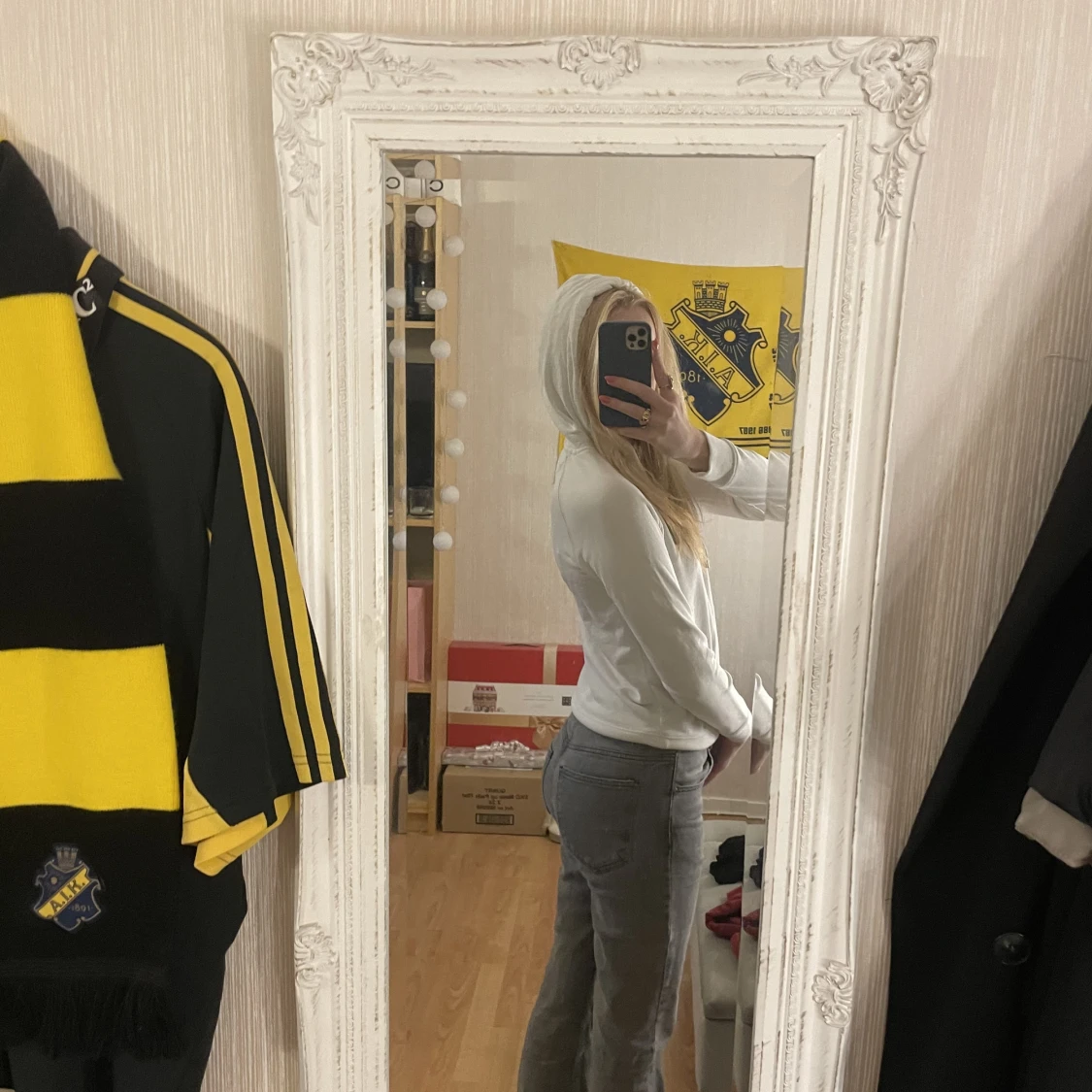 GANT hoodie vit Dam - 90