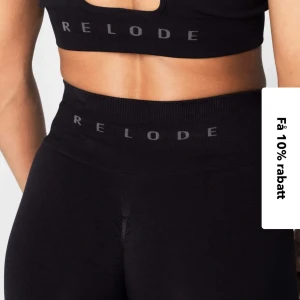 Relode xs - Säljer mina svarta relode scrunch tights i strl xs men passar även s!