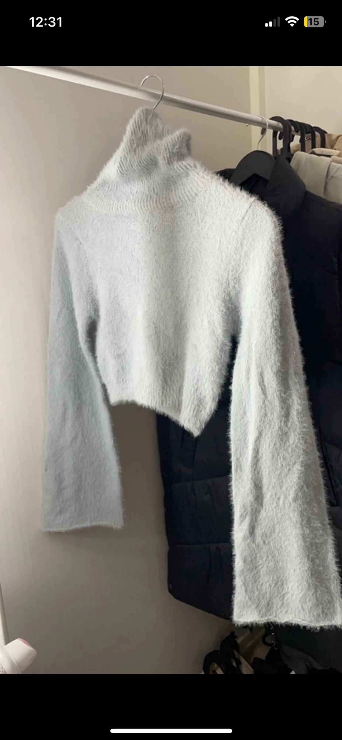 Polo cropped tröja - 90