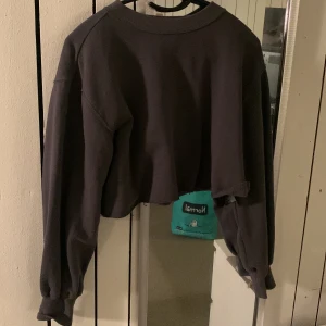 Croppad sweatshirt - En croppad sweatshirt som används några gånger men har bra skick