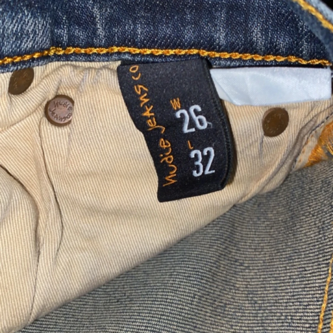 Cool skinny jeans med patchwork - 91