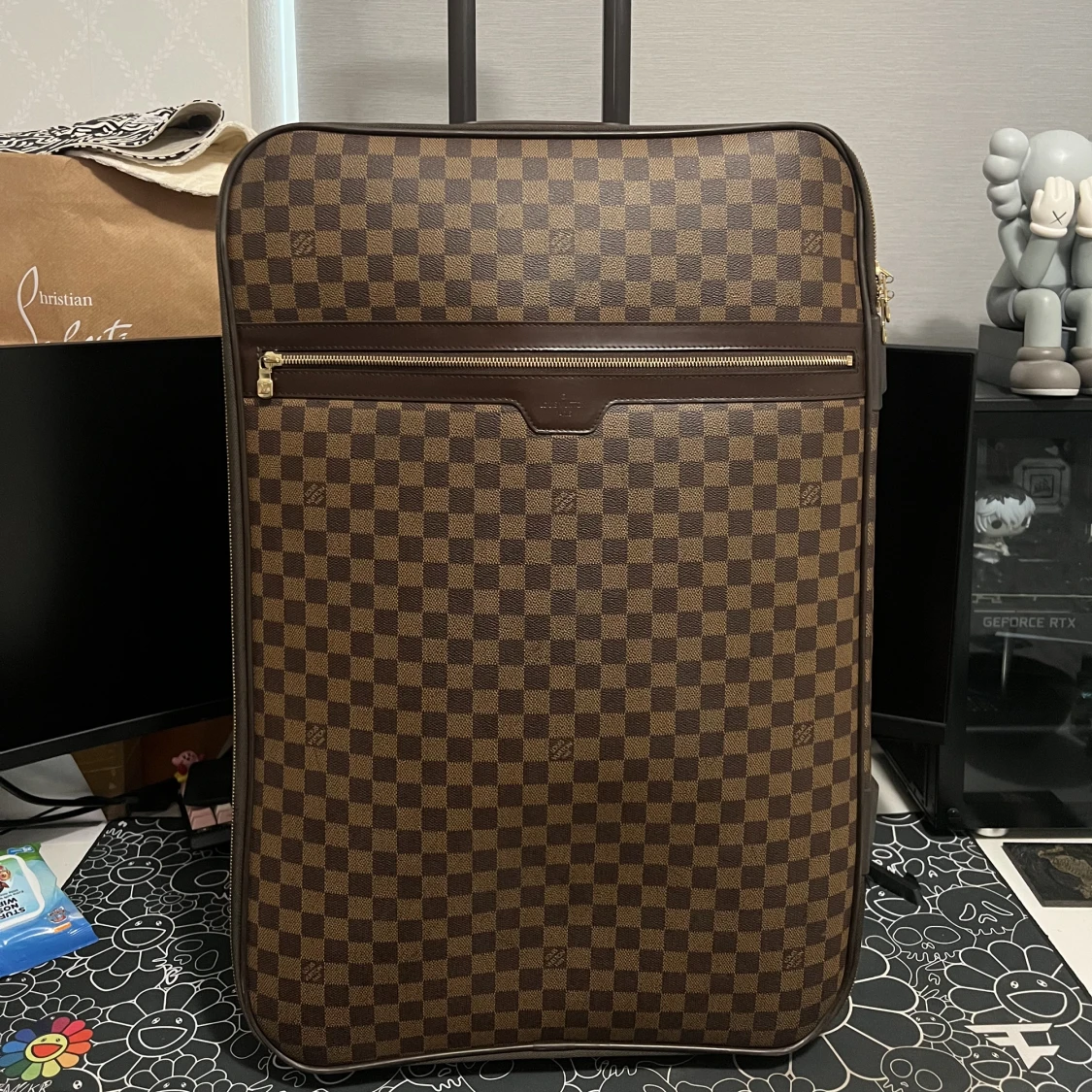 Louis Vuitton Pegase 65 Damier Ebner