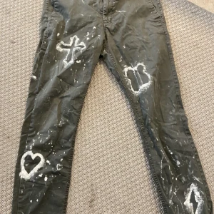 Custom made chinos - Olivgröna chinos, custom made.