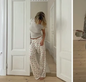 DJERF AVENUE BERRIES SUMMER PANTS - Säljer mina slutsålda Djerf Avenue ”go slow pants summer berries” i xs (oversized) passar mig som vanligtvis har s. Inga hål, lösa sömmar eller fläckar, superfint skick! 🫐🍓🥰