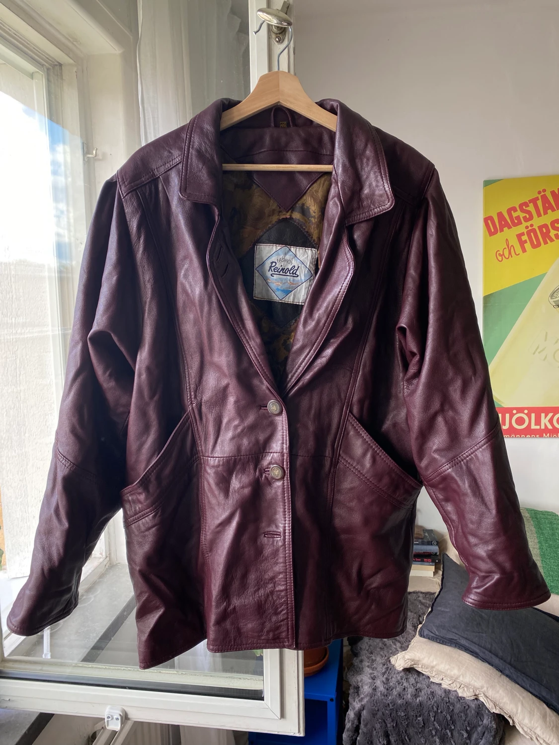 Läderkappa/skinnkappa