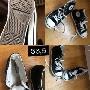 Converse  - Passar upp till en mindre 35. I fint skick. Använd 2 gånger.