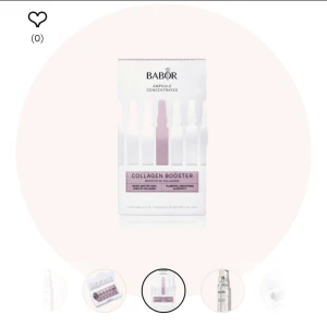 Babor collagen booster - Säljer dessa collagenboster från babor.  Går att köpa på kicks för 579 kr men jag säljer för 400 kr inklusive frakt! I paketet finns 7 stycken (såklart inte öppnat)! 💕💕💕
