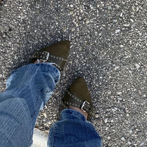 Gröna ballerinaskor - Superfina ballerina skor som jag köpt på Vinted men inte kommer till användning. Köparen står för frakten💕