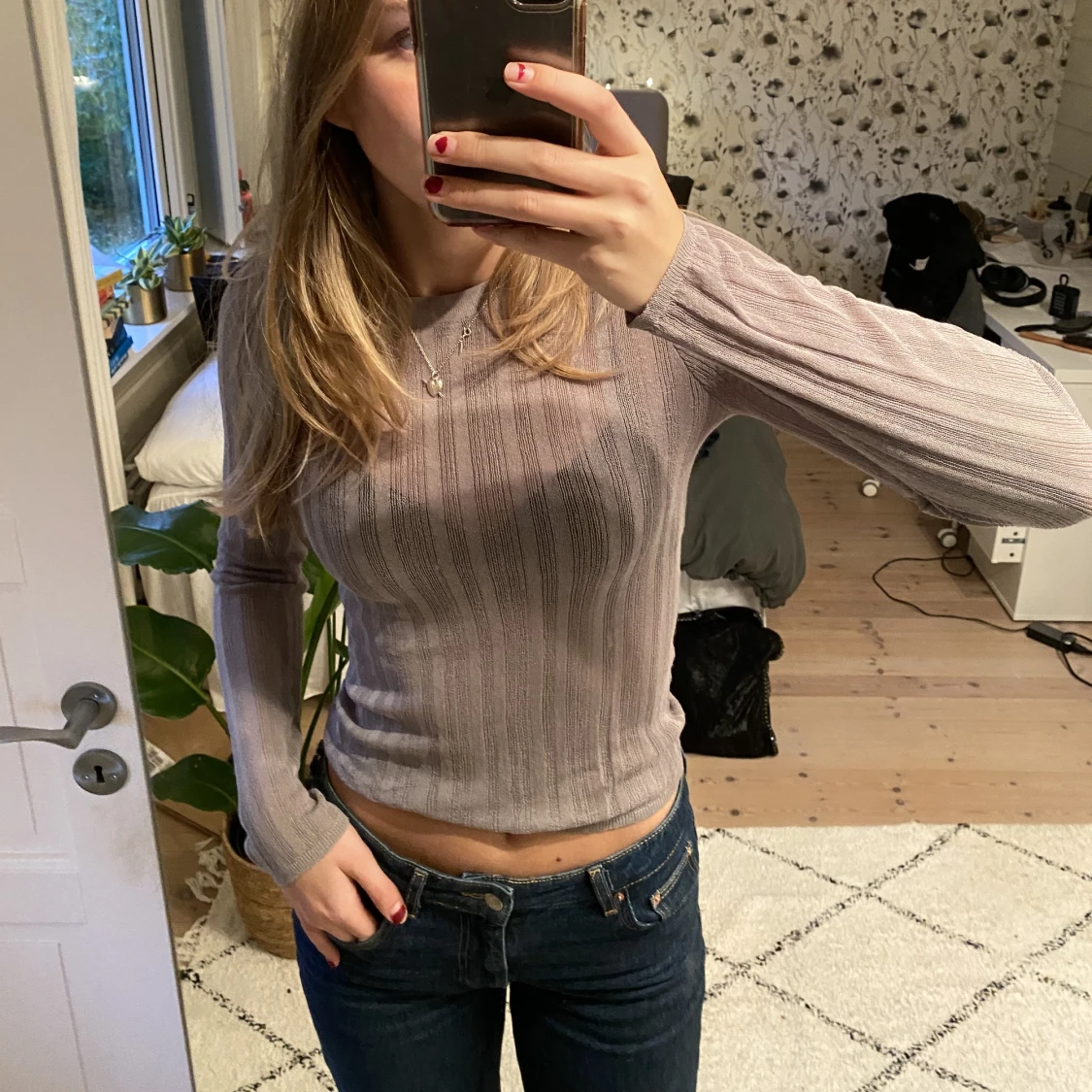 Långärmad tröja zara - 90