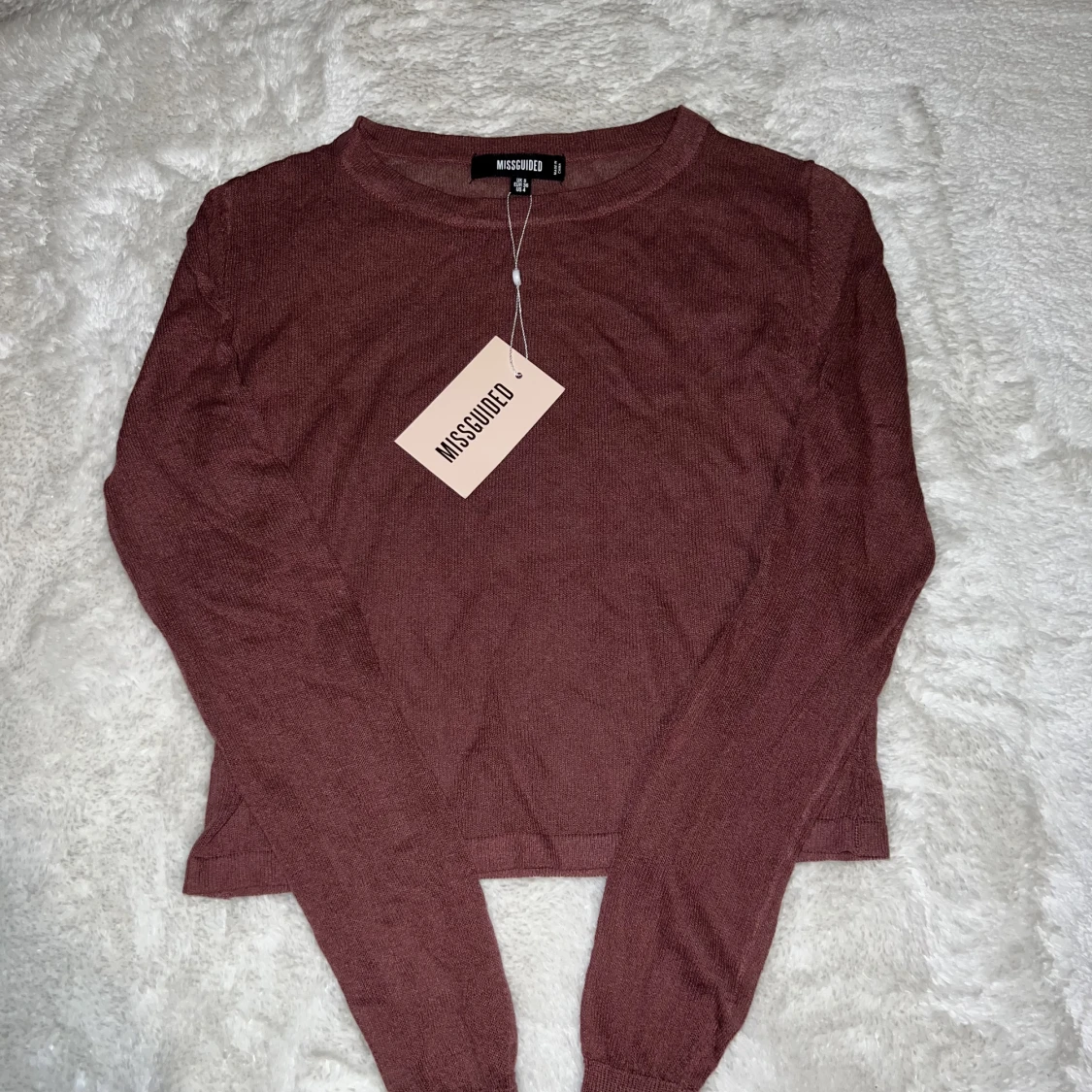 Virkad klänning med topp - 91