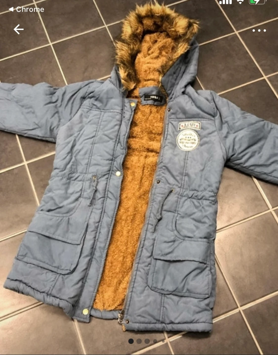 Jacka med foder strl xxs