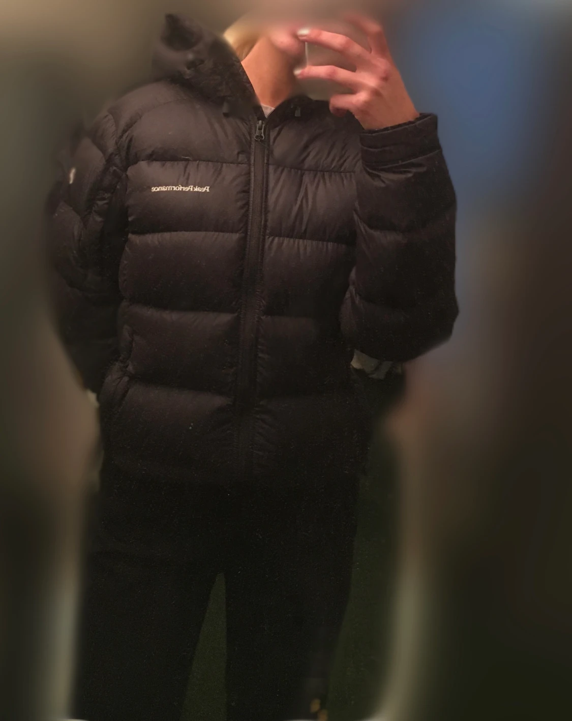 Svart peak performance jacka M  - 90