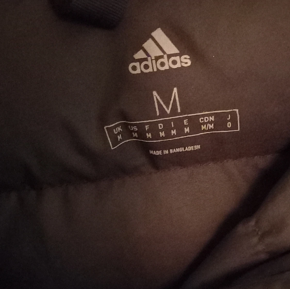 Adidas vinterjacka, mörkgrön - 90