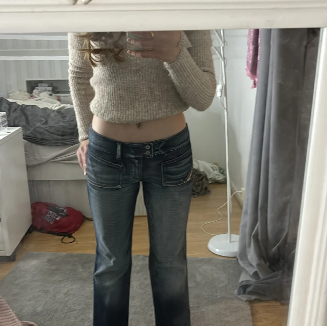 Low waist jeans