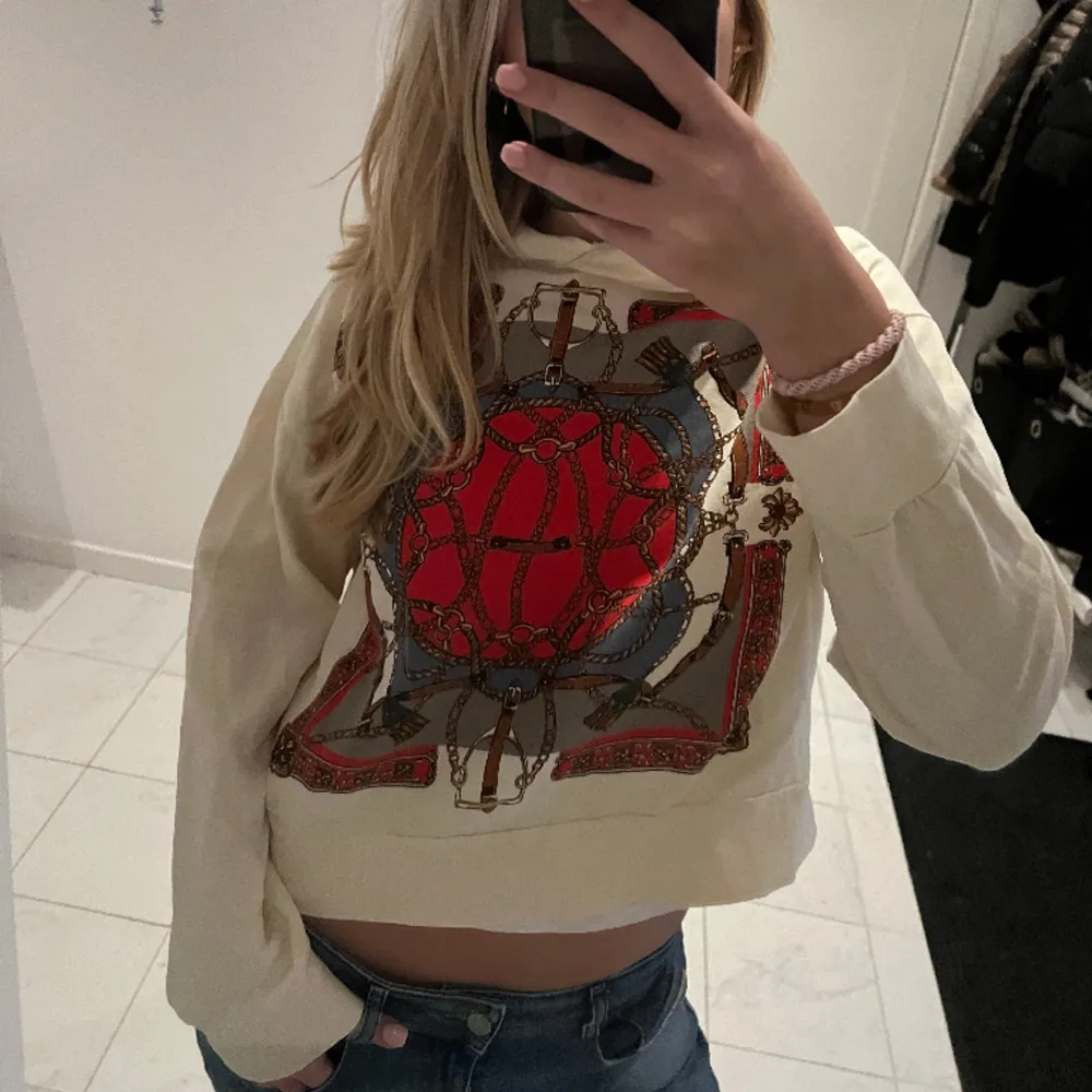 Snygg å mysig hoodie💞 Kan gå ner i pris vid snabb affär!. Hoodies.