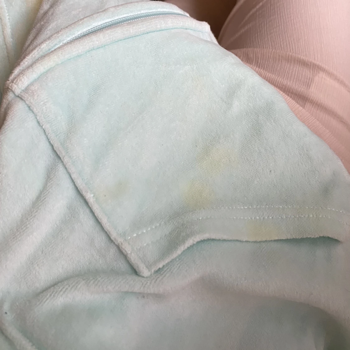 Blå kofta med hög krage - 91