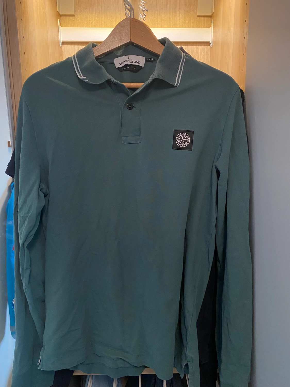Stone Island långärmad piké