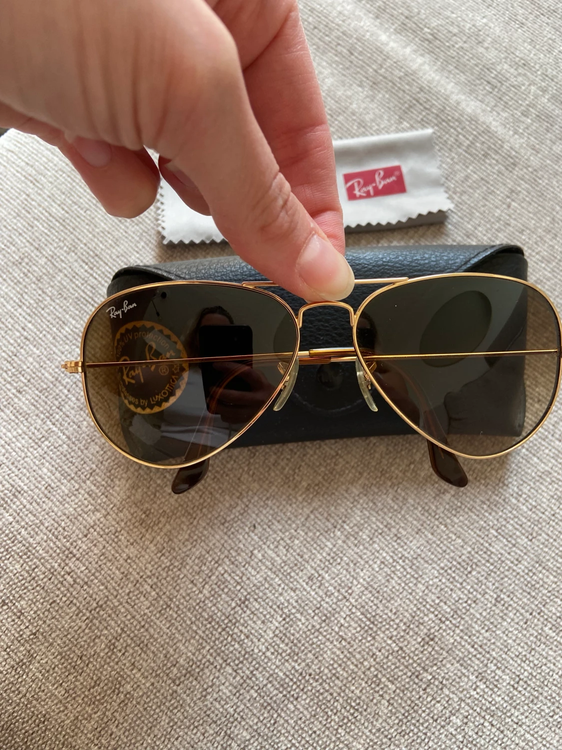 Rayban Aviator solglasögonen  - 90