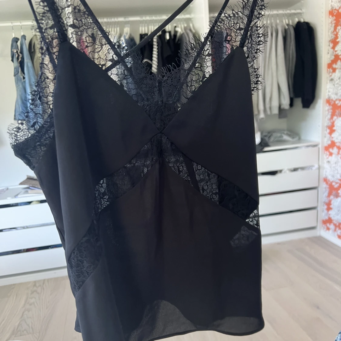 Svart topp/linne🖤🖤