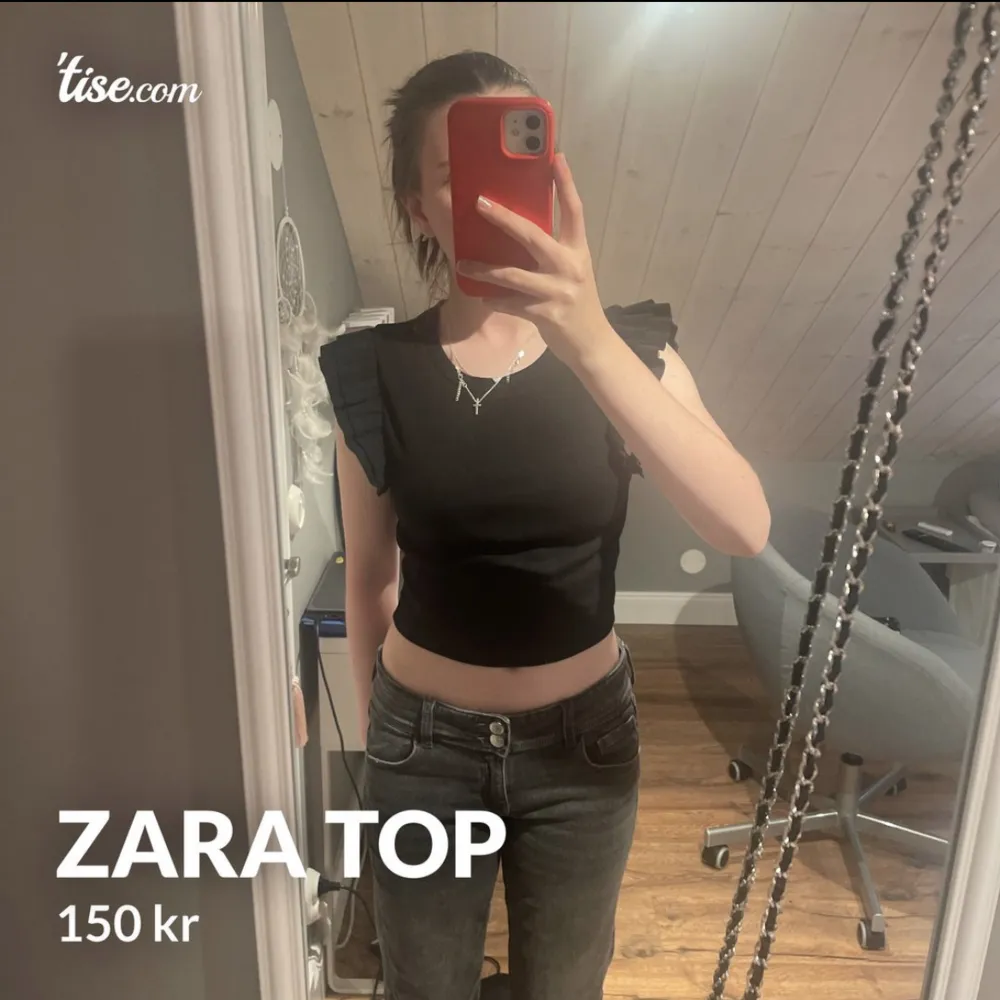 Populär zara topp . T-shirts.